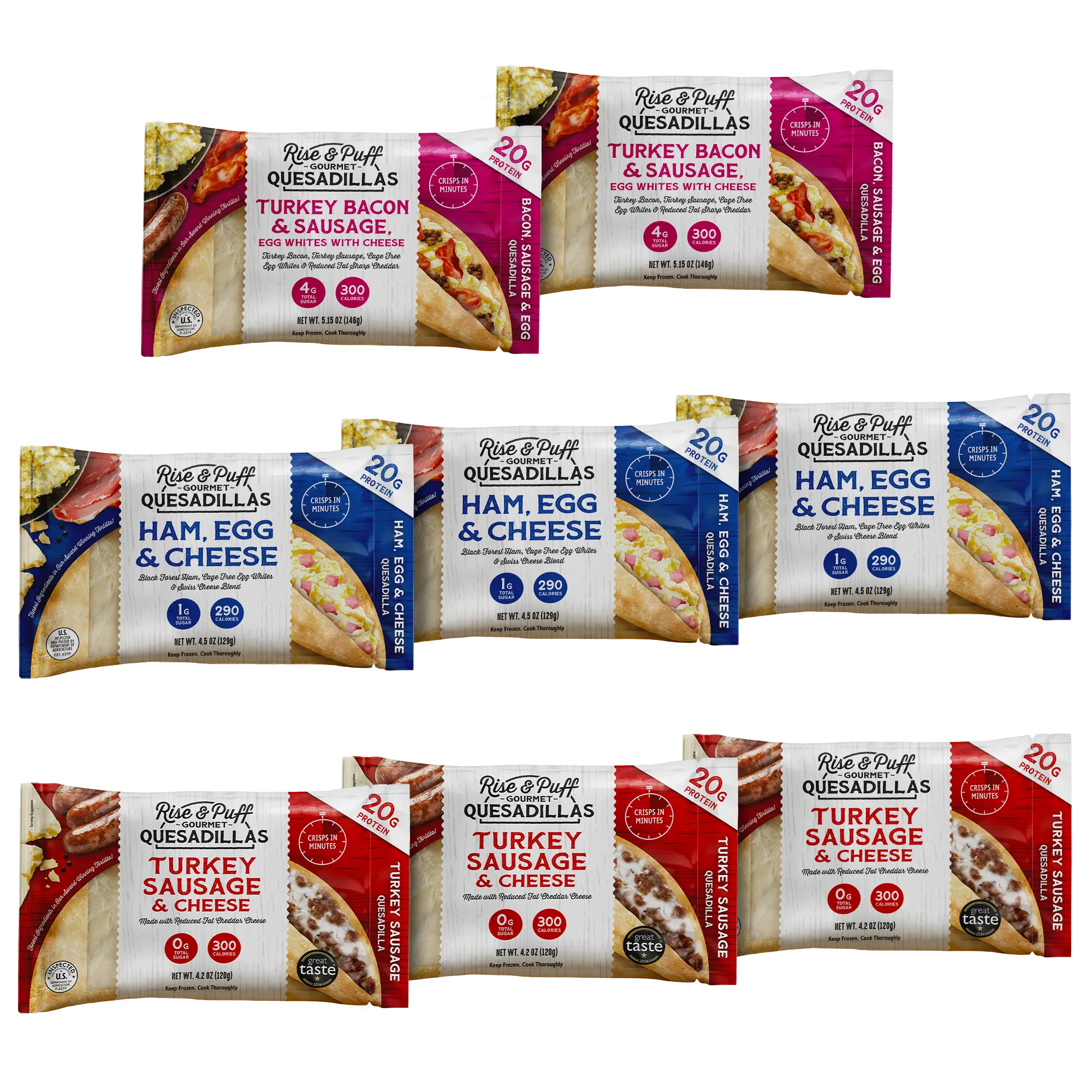 Breakfast Quesadilla Variety Pack
