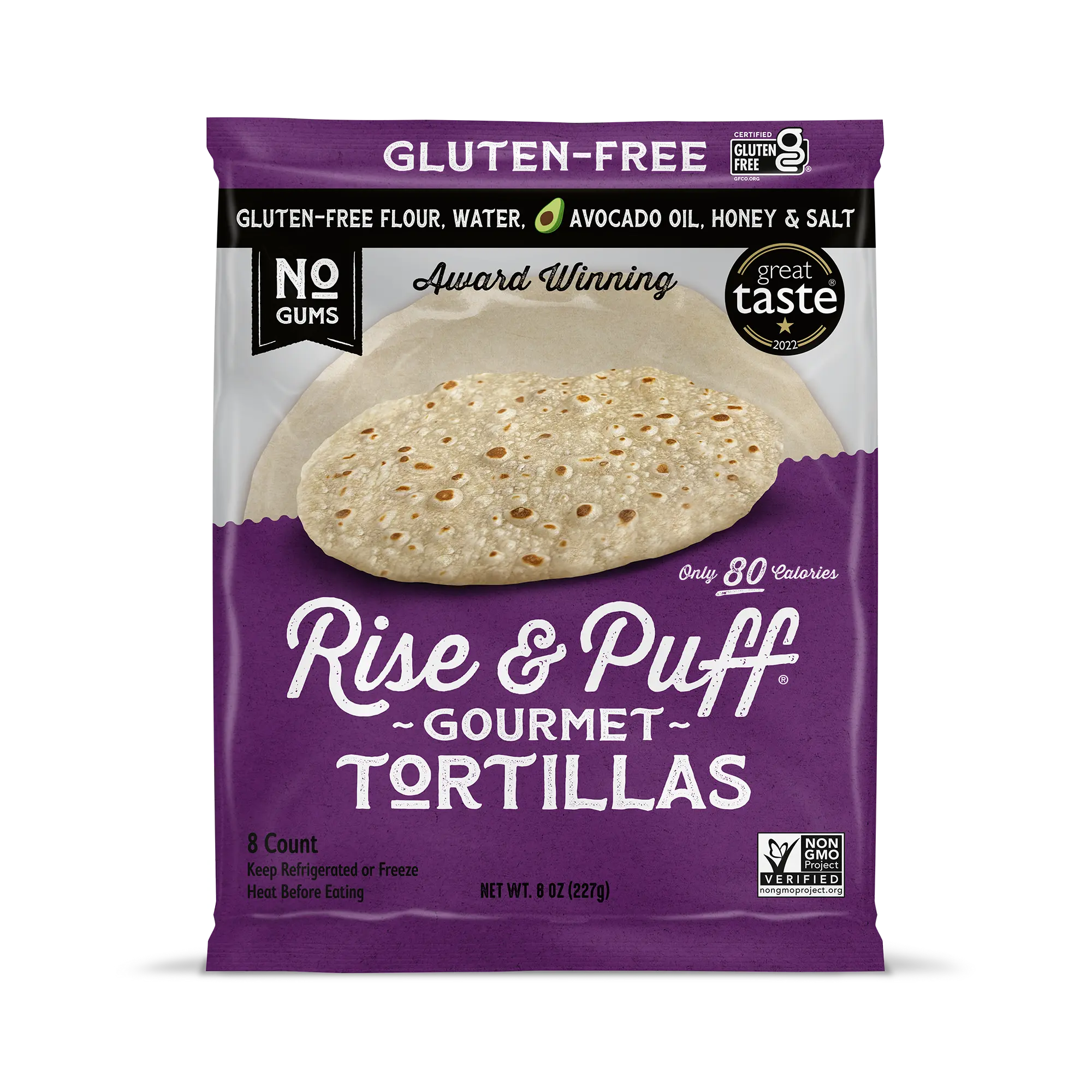 Rise & Puff Gluten-Free Gourmet Tortillas