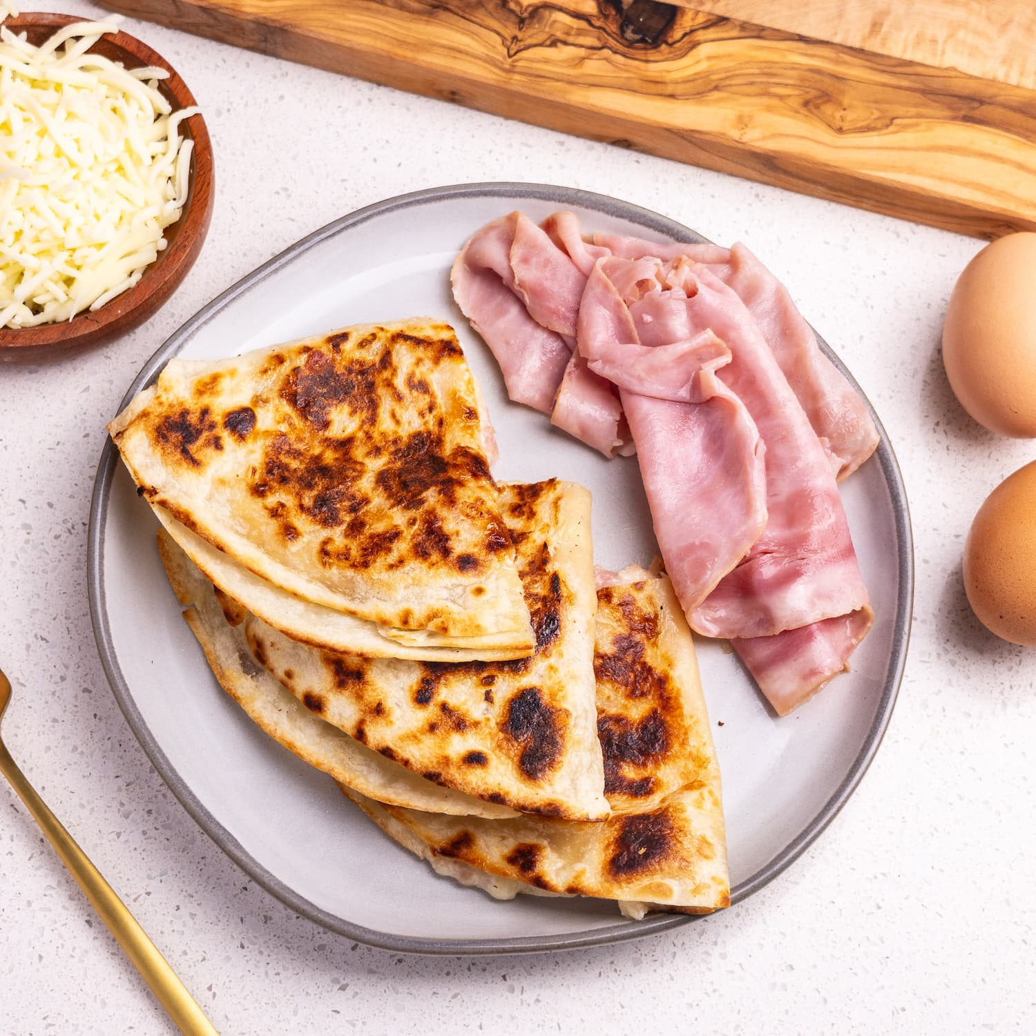 Ham, Egg & Cheese