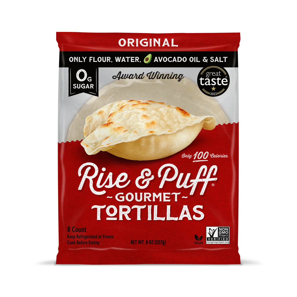 Rise & Puff Original Gourmet Tortillas