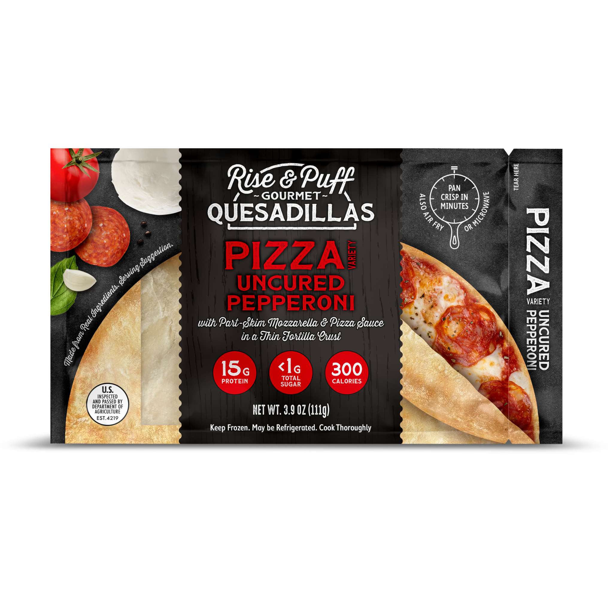 Pepperoni Pizza Quesadilla