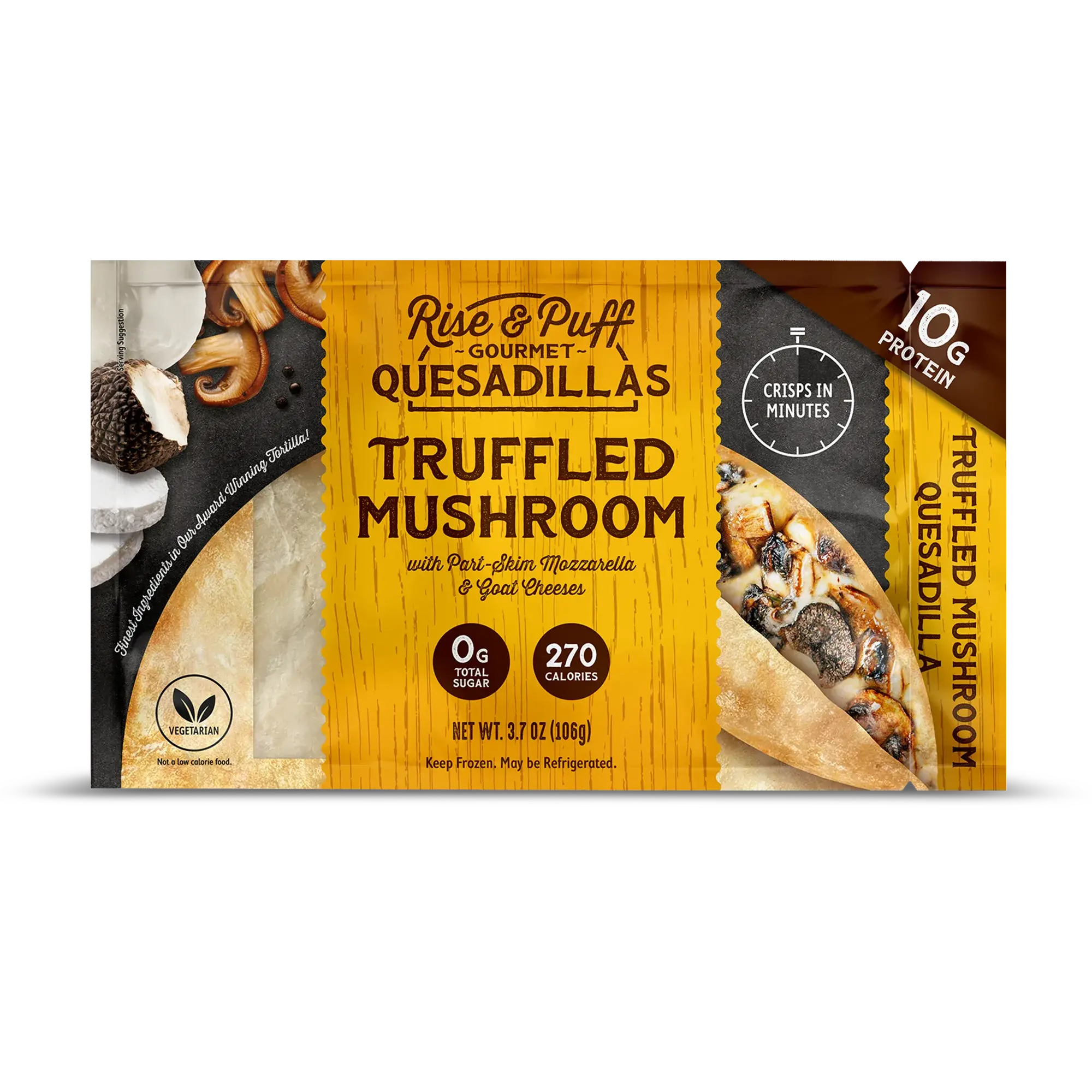Truffled Mushroom & Cheese Quesadilla