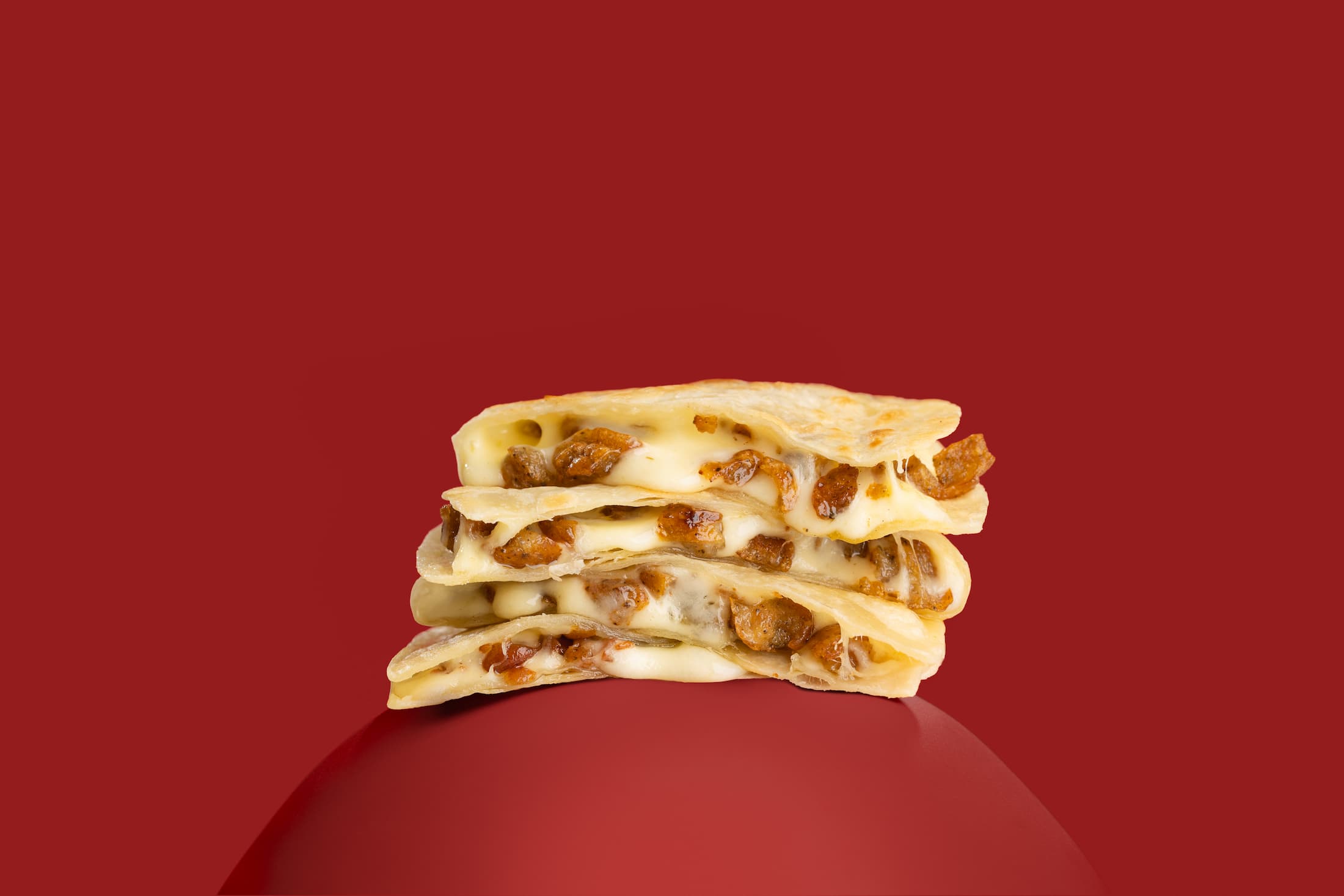 better for you breakfast quesadilla with turkey sausage