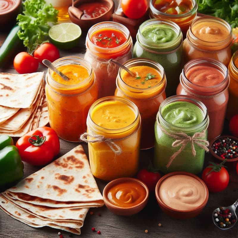 Gourmet Quesadillas & the Art of Complementary Sauces