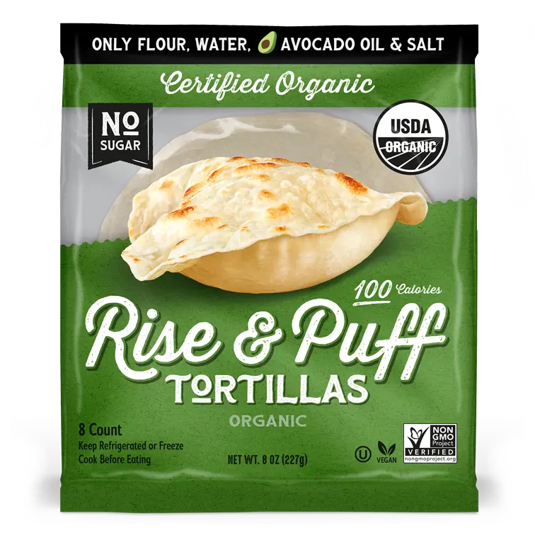 Organic Tortilla Tasting Notes