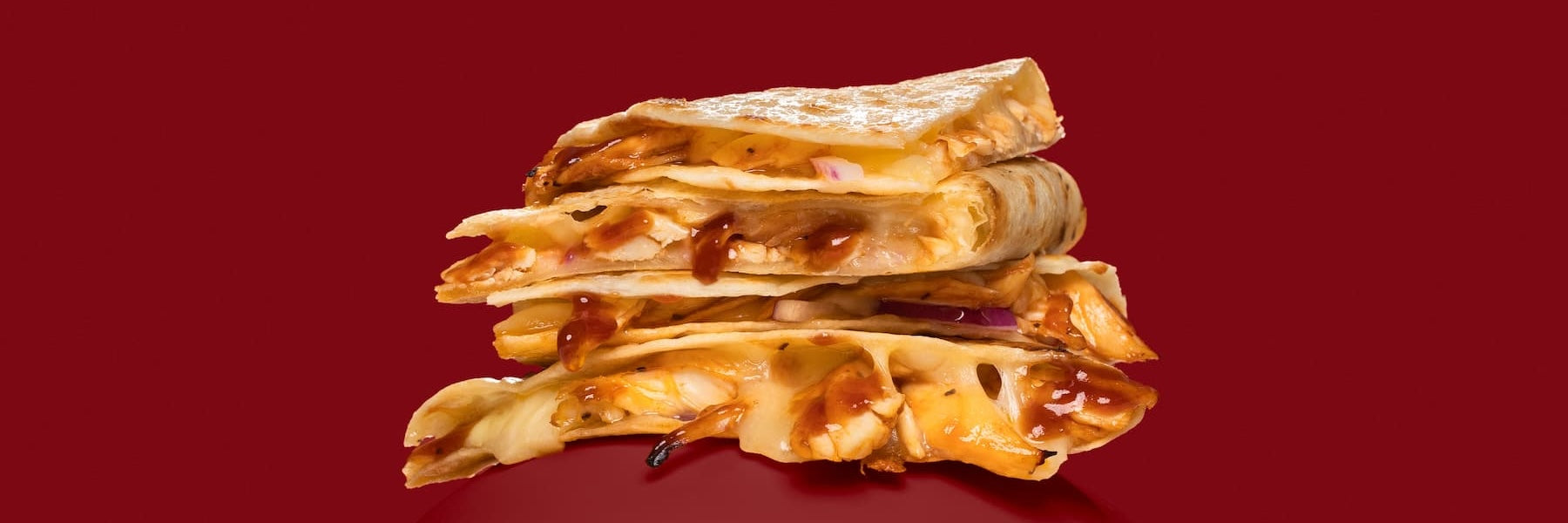 Barbeque chicken quesadilla stack for desktop