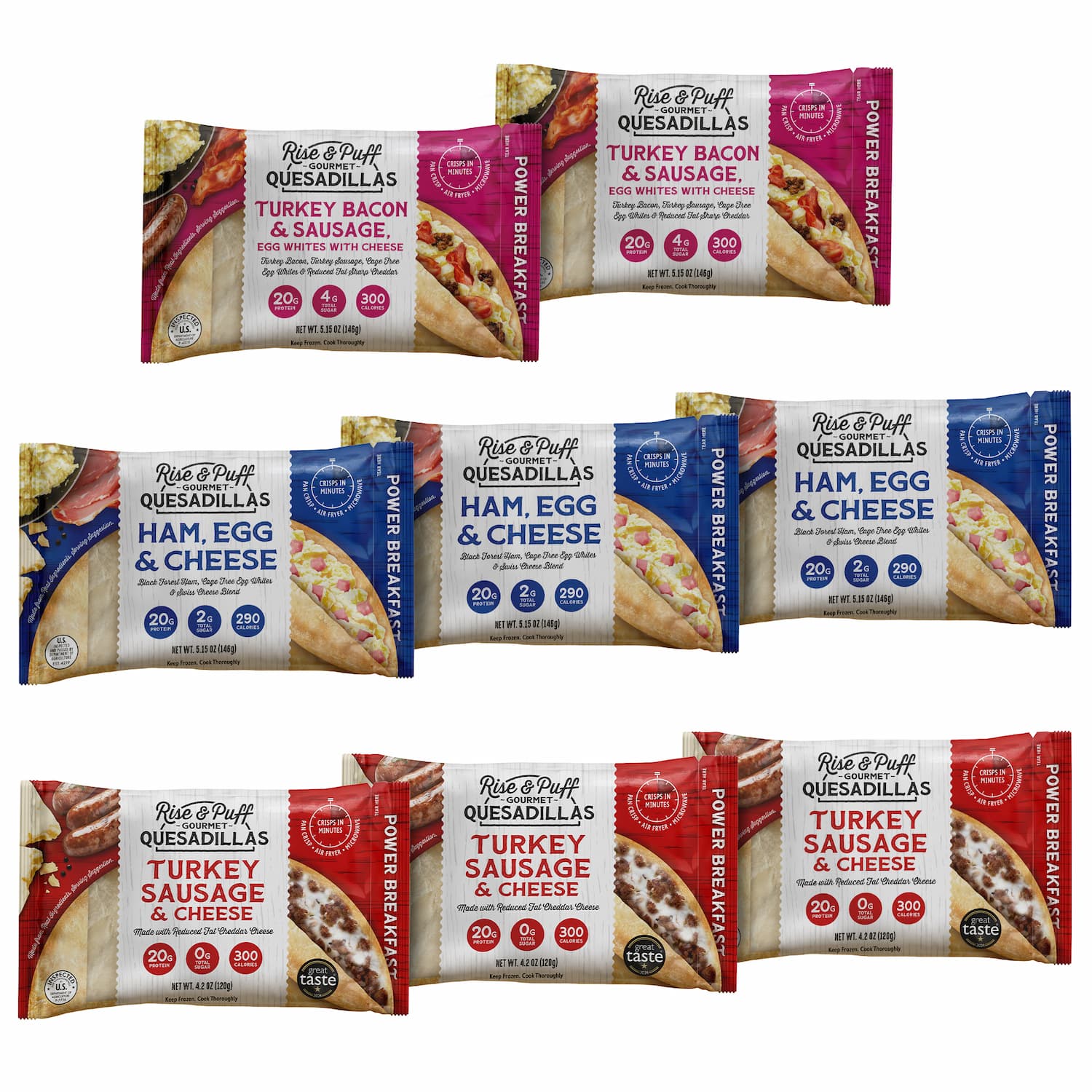 Breakfast Quesadilla Variety Pack