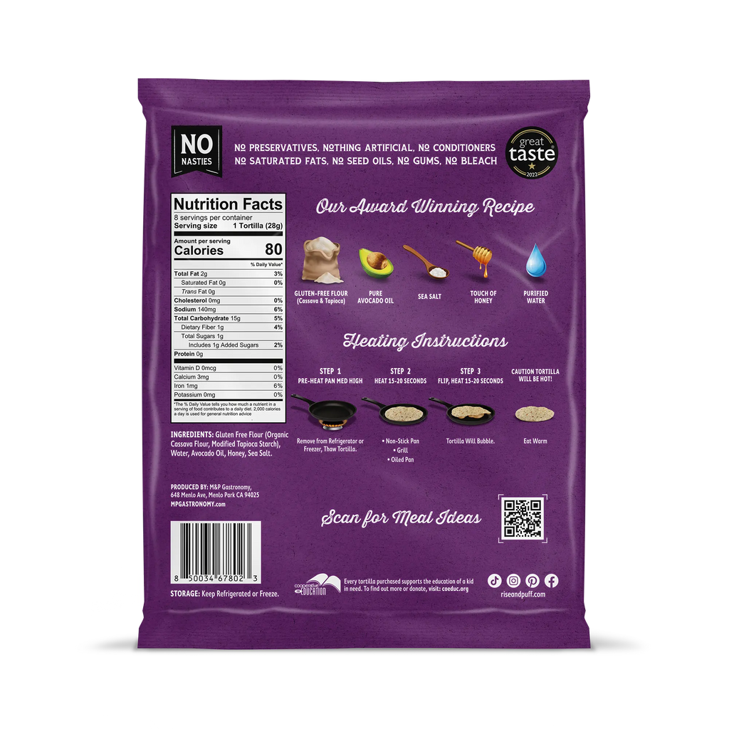 Fresh Low Calorie Gluten Free Tortillas Rise Puff Fresh Low Calorie Gluten Free Tortillas Rise Puff