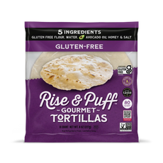 Gluten Free Tortilla light gluten free wrap ideal for under 400 calorie breakfast burritos