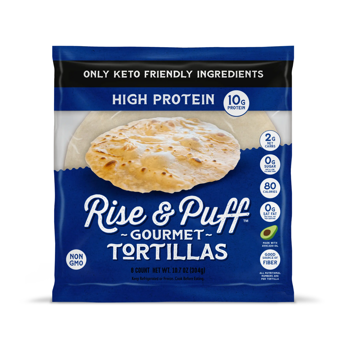 High Protein Tortilla fresh gluten free style protein flatbread