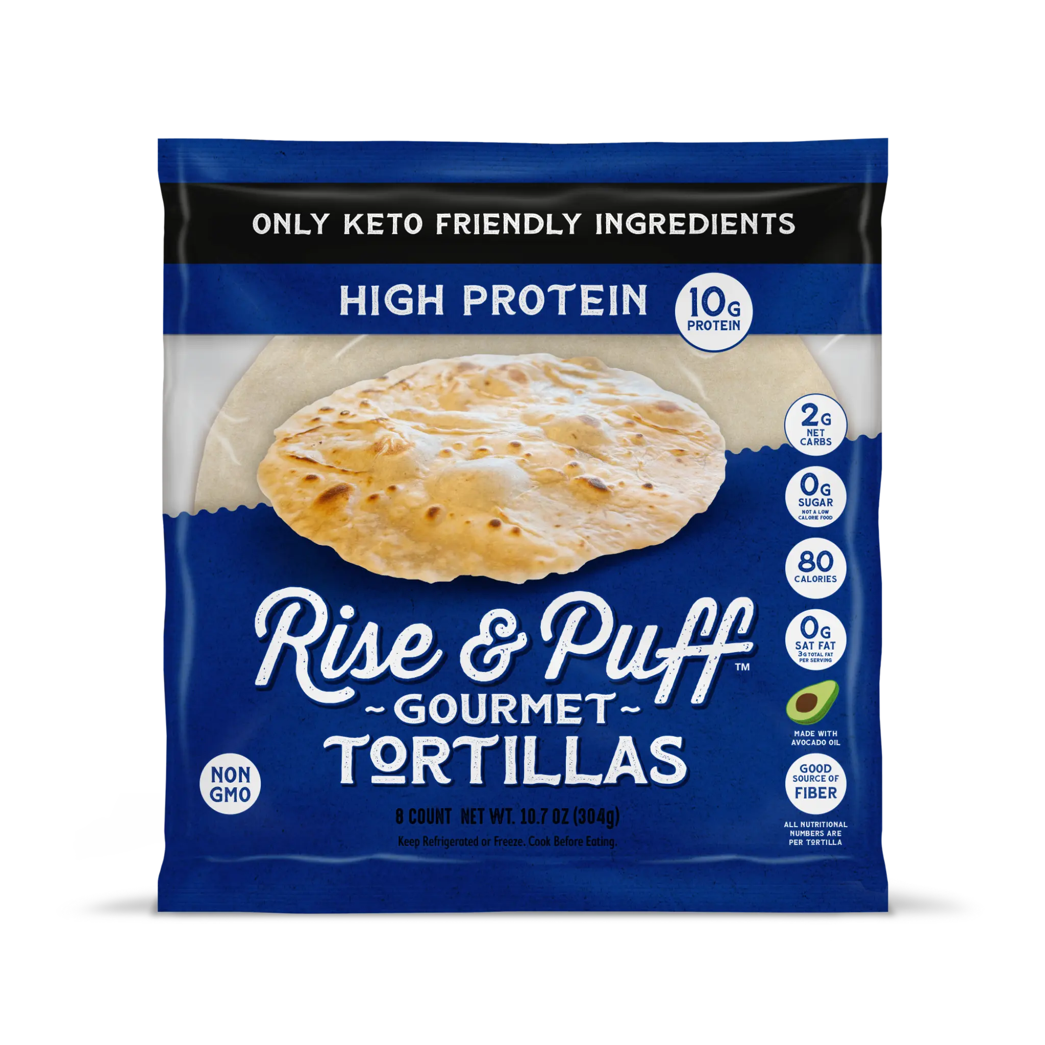 High Protein Tortilla with low carbs
