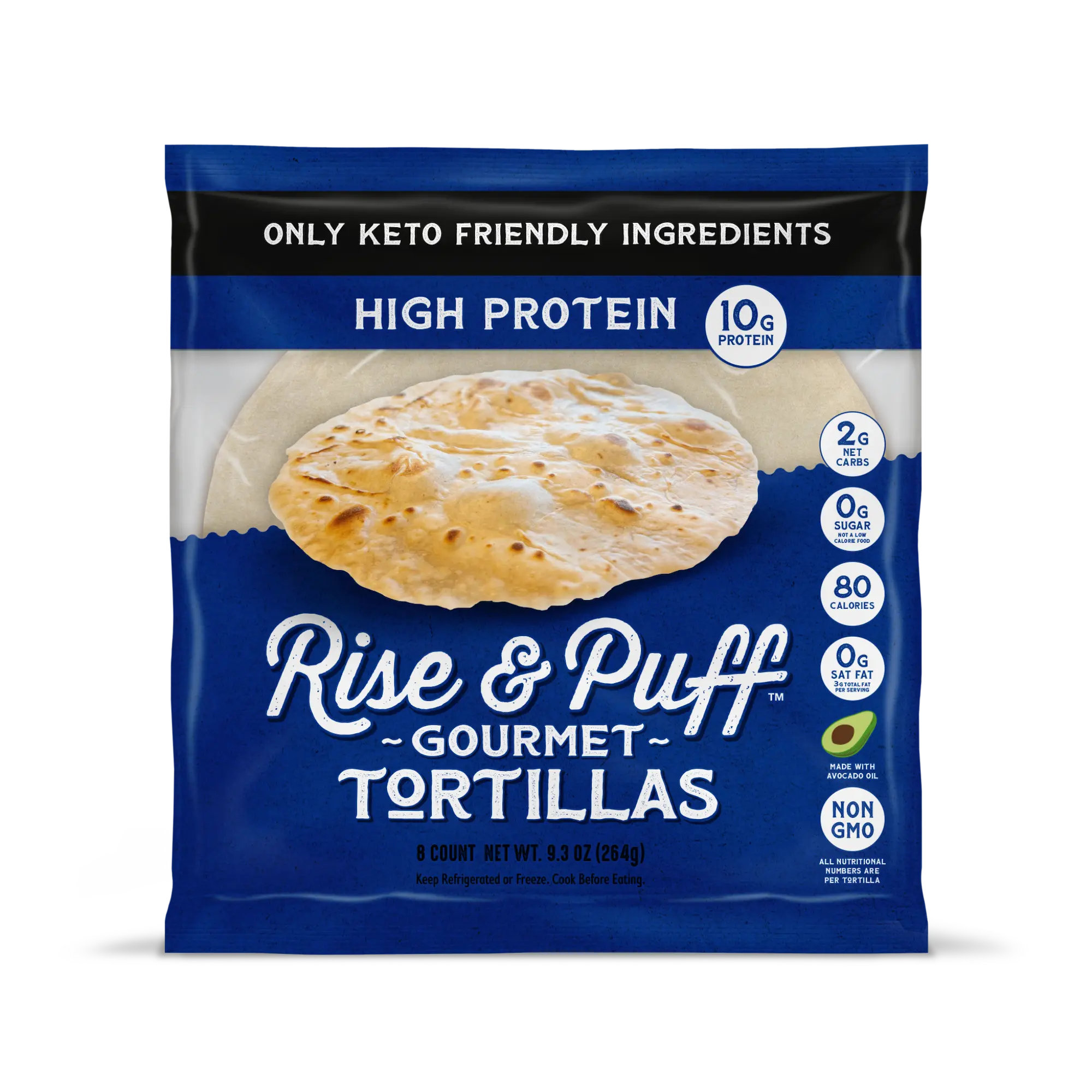 High Protein Tortilla with low carbs