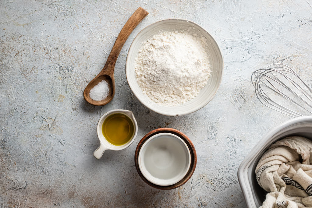 Clean Ingredients Flour Avocado Oil Sea Salt and Water