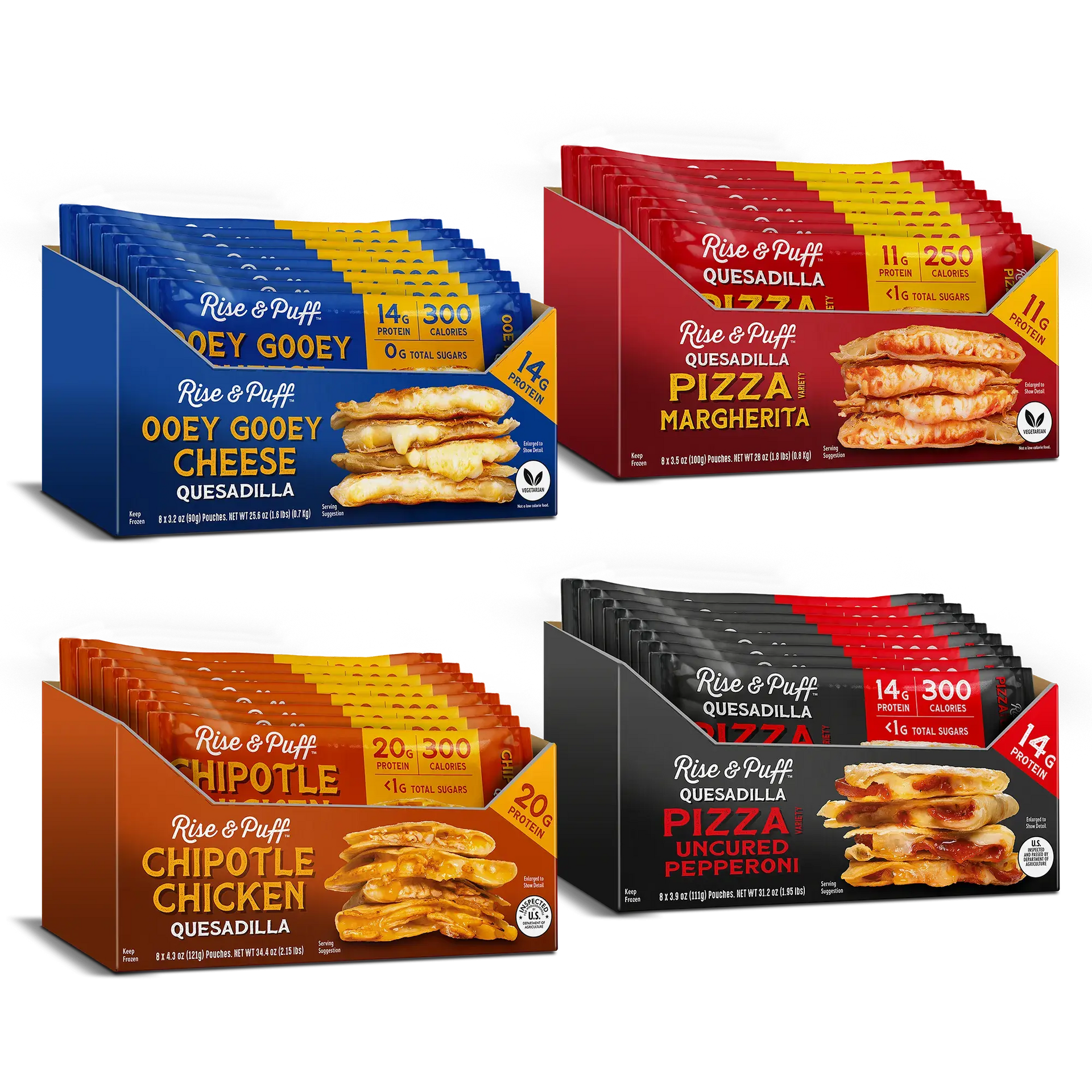 The Staples Quesadilla Bundle | Rise & Puff The Staples Quesadilla Bundle | Rise & Puff