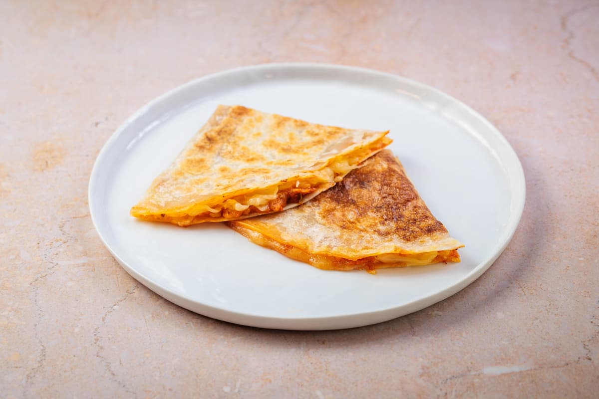 Margherita Pizza Quesadilla