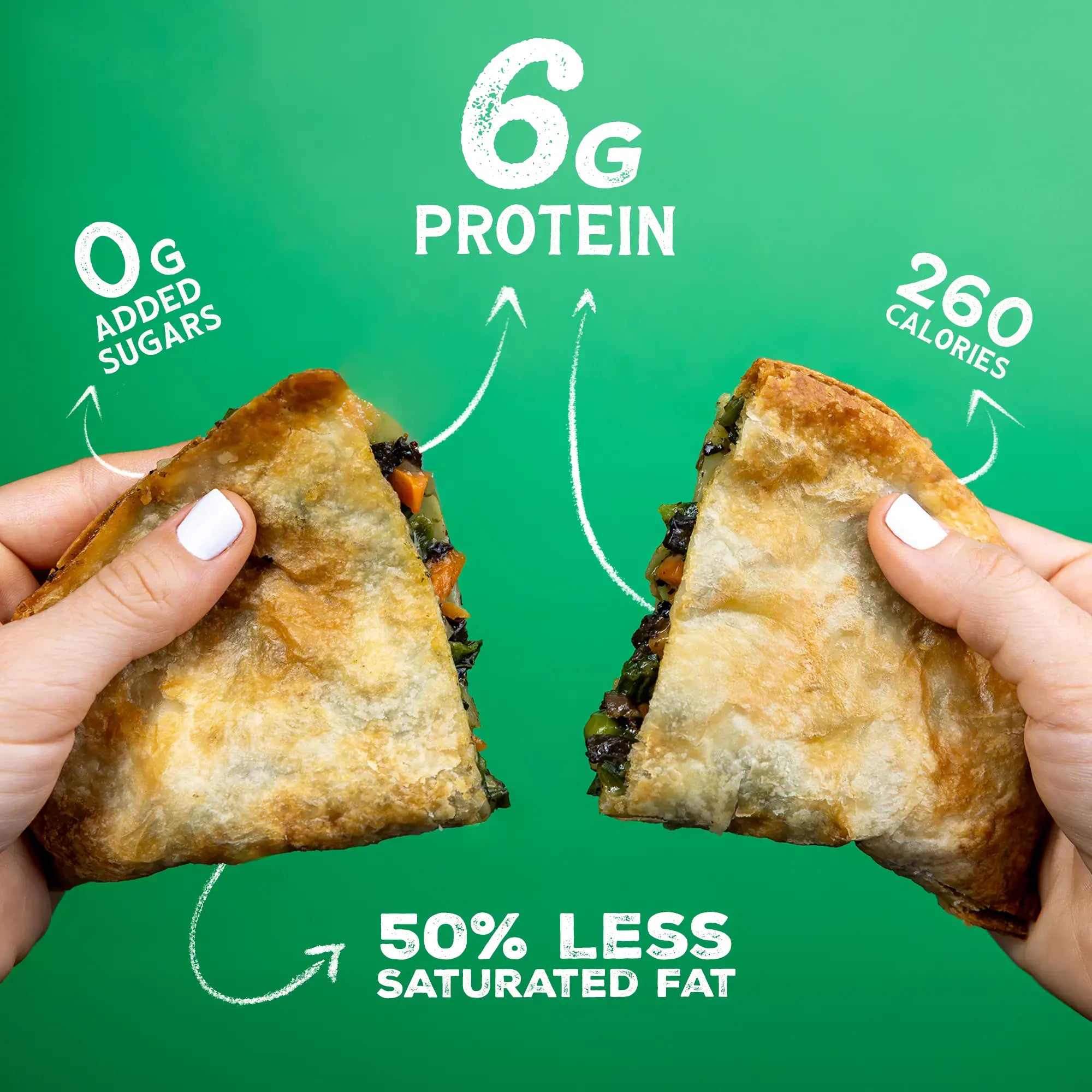 Rise & Puff Vegetable Pot Pie key benefits and ingredient highlights